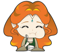 Erufa by trikono sticker #11997289