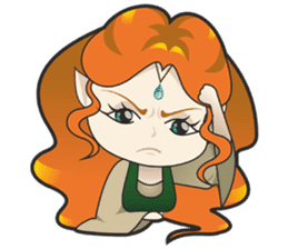 Erufa by trikono sticker #11997290