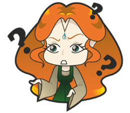 Erufa by trikono sticker #11997296