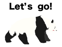 Move! 50%off Panda sticker #11997466