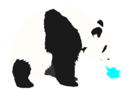 Move! 50%off Panda sticker #11997468