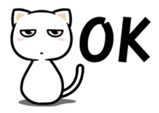 Easy cats! sticker #11997520