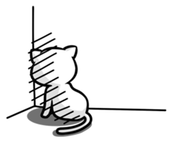 Easy cats! sticker #11997527