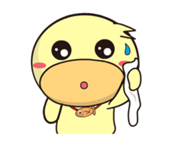 BAO duck (summer) sticker #11997799