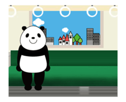 Life of a panda sticker #11998221
