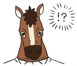 Headgear of horse sticker #11999499