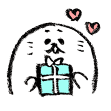 calligraphy pen seal winter. sticker #11999749