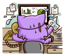 Wolfy's illustrated life part2 sticker #11999769