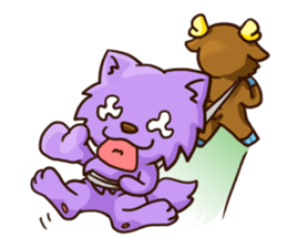 Wolfy's illustrated life part2 sticker #11999784