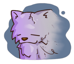 Wolfy's illustrated life part2 sticker #11999792