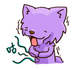 Wolfy's illustrated life part2 sticker #11999793