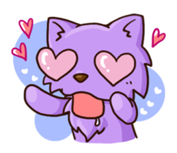 Wolfy's illustrated life part2 sticker #11999796