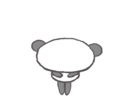 AAA panda moving sticker #12000051