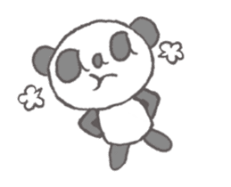 AAA panda moving sticker #12000061