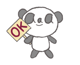 AAA panda moving sticker #12000071