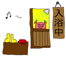 bu-ta-man sticker #12000236