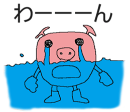 bu-ta-man sticker #12000240