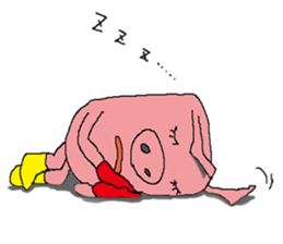 bu-ta-man sticker #12000246