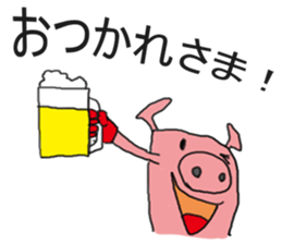 bu-ta-man sticker #12000265