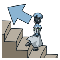 Witch, priest and neighbors in dungeon! sticker #12000681