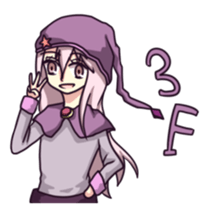 Witch, priest and neighbors in dungeon! sticker #12000684