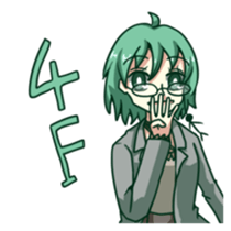 Witch, priest and neighbors in dungeon! sticker #12000685