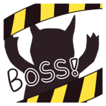 Witch, priest and neighbors in dungeon! sticker #12000691