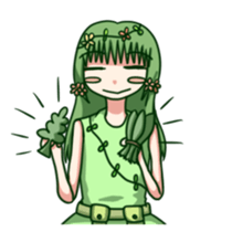 Witch, priest and neighbors in dungeon! sticker #12000693