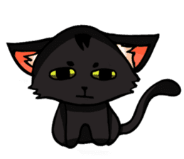 Kurofu cat sticker #12000951
