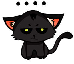 Kurofu cat sticker #12000952