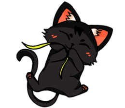 Kurofu cat sticker #12000965
