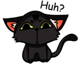 Kurofu cat sticker #12000973