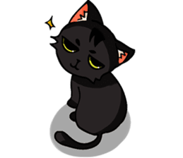 Kurofu cat sticker #12000974
