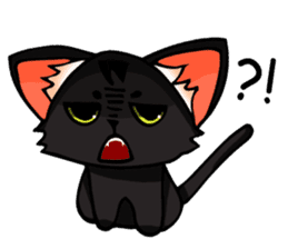Kurofu cat sticker #12000976