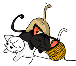 Kurofu cat sticker #12000981