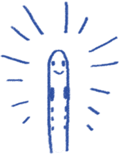 happy Spotted garden eel sticker #12001590
