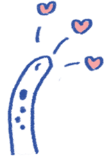 happy Spotted garden eel sticker #12001595