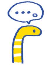 happy Spotted garden eel sticker #12001613