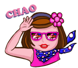 Lady Sha Sha sticker #12002350