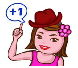 Lady Sha Sha sticker #12002353