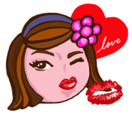 Lady Sha Sha sticker #12002357