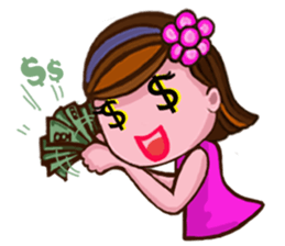 Lady Sha Sha sticker #12002378