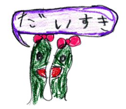 Sea creatures sticker sticker #12002551