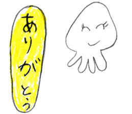 Sea creatures sticker sticker #12002558