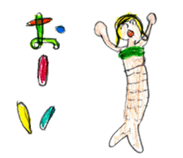 Sea creatures sticker sticker #12002564