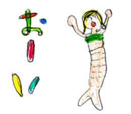 Sea creatures sticker sticker #12002564