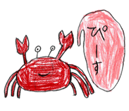 Sea creatures sticker sticker #12002565