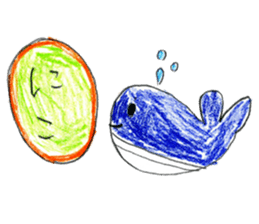 Sea creatures sticker sticker #12002574