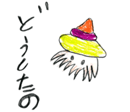 Sea creatures sticker sticker #12002577