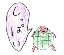 Sea creatures sticker sticker #12002585